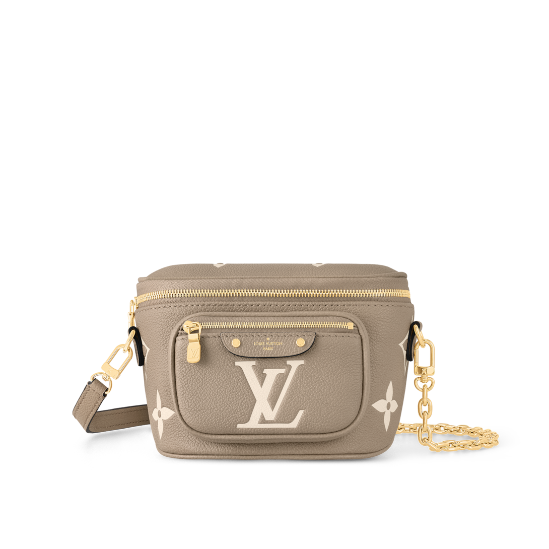 Mini Bumbag Bicolor Monogram Empreinte Leather - Women - Small 